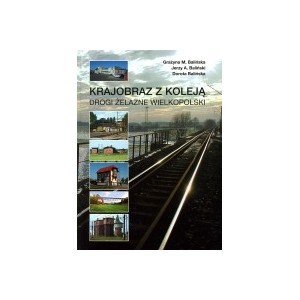 Krajobraz z koleją. Drogi żelazne Wielkopolski - Balińska G.M., Baliński J.A., Balińska D.
