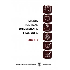 Studia Politicae Universitatis Silesiensis T. 4 – 5