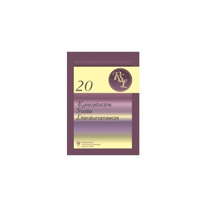 „Rusycystyczne Studia Literaturoznawcze”. T. 20: Z przemian gatunkowych w literaturze rosyjskiej XX i XXI wieku