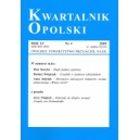 Kwartalnik Opolski 2009 R. LV nr 4