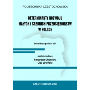 Determinanty rozwoju małych i średnich przedsiębiorstw w Polsce