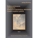 STUDIUM PORÓWNAWCZE  NAD KATEGORIĄ  SEMANTYCZNO - SŁOWOTWÓRCZĄ AKTIONSARTEN 