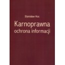 Karnoprawna ochrona informacji - STANISŁAW HOC