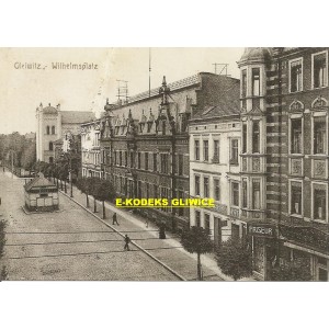 Gleiwitz — Wilhelmsplatz. Synagoga — Gliwice